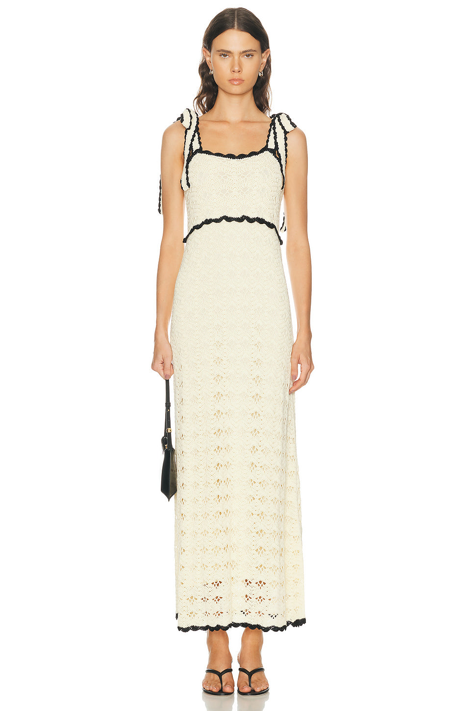 Aster Crochet Tie Dress