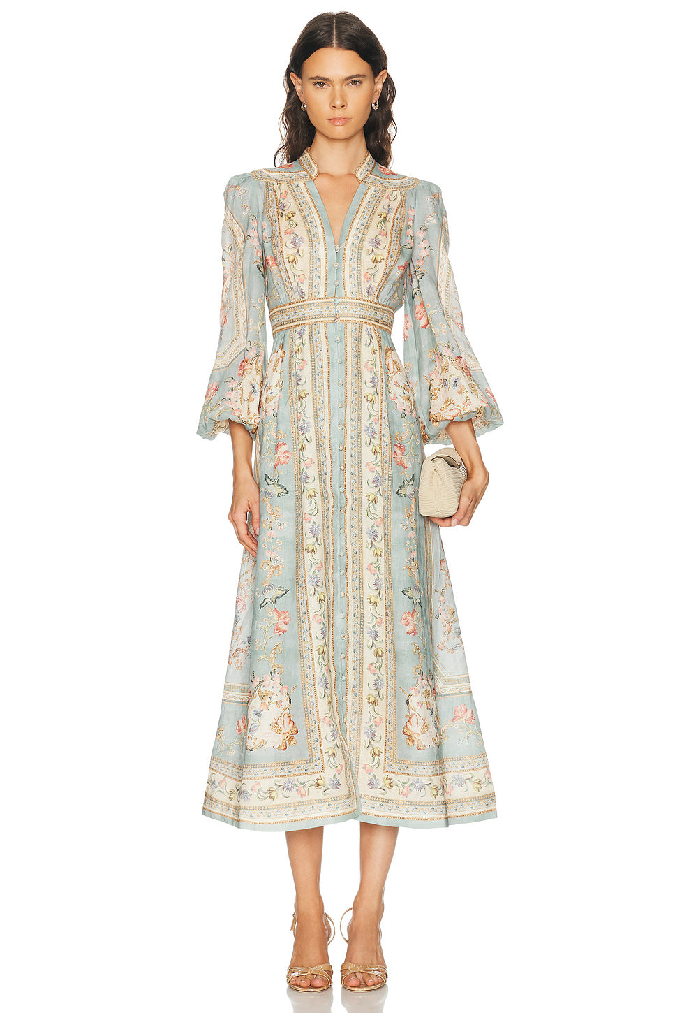 Roselight Plunge Dress