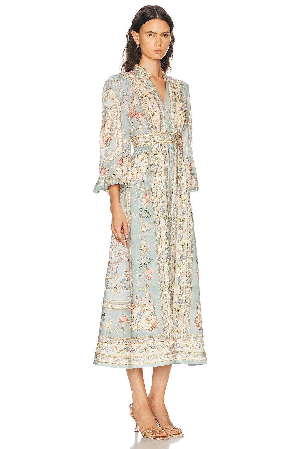 Roselight Plunge Dress