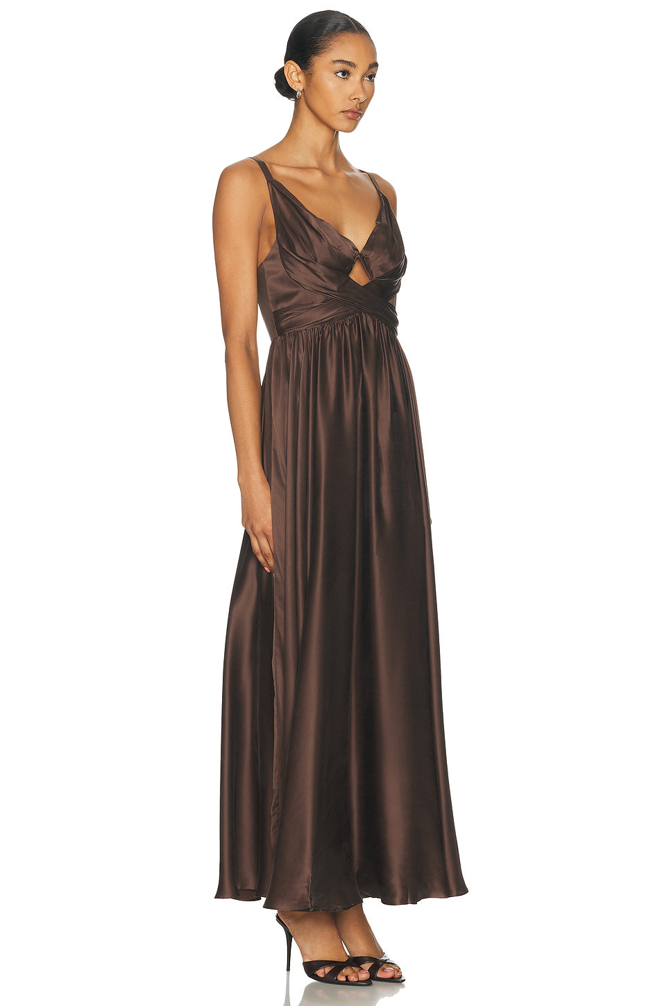 Draped Maxi Dress