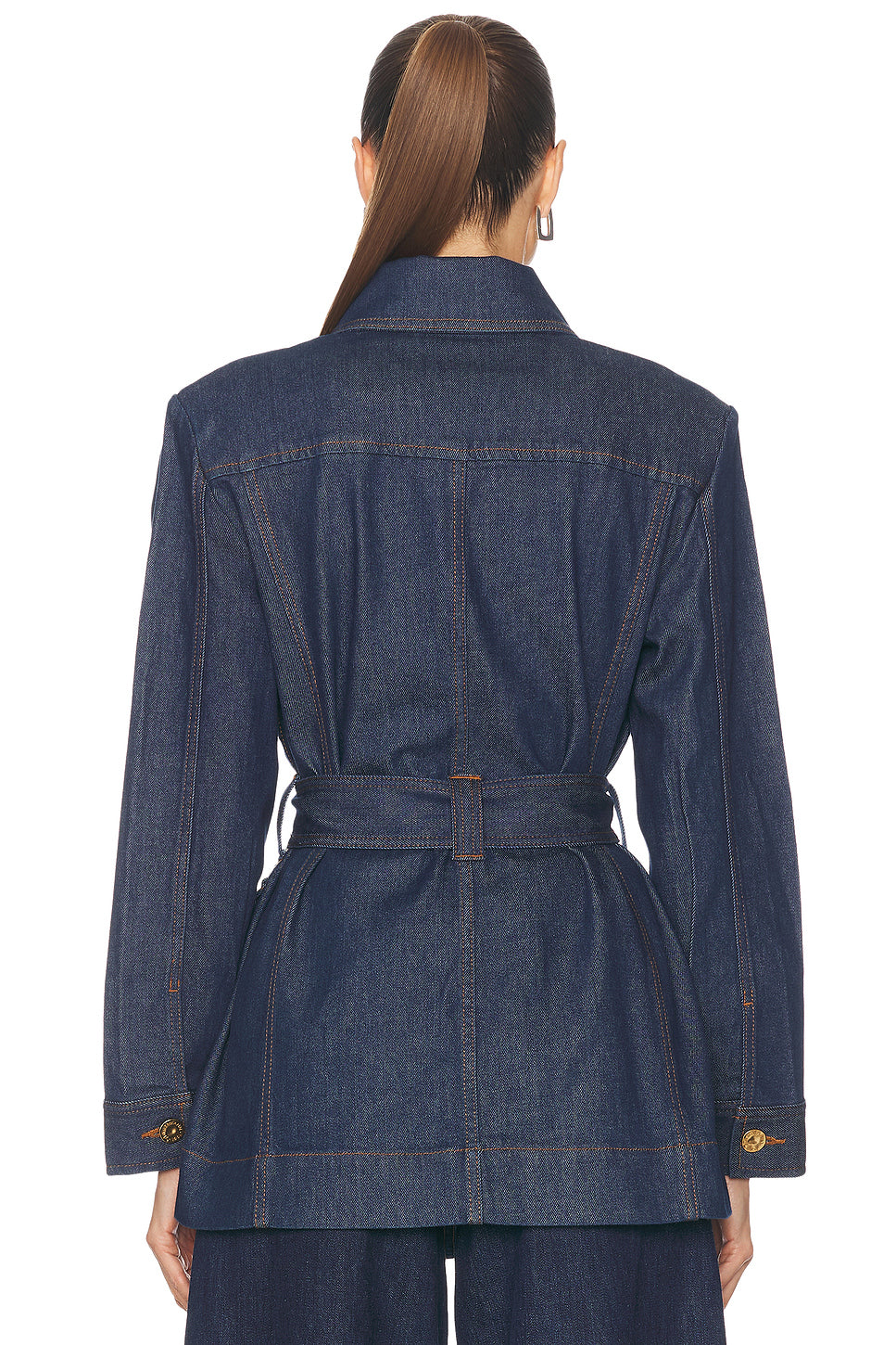 Illuminate Denim Safari Jacket