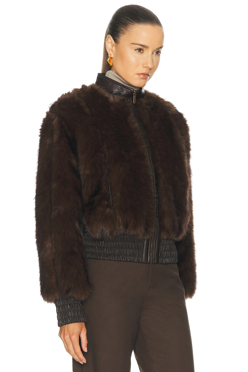 Valiant Faux Fur Jacket