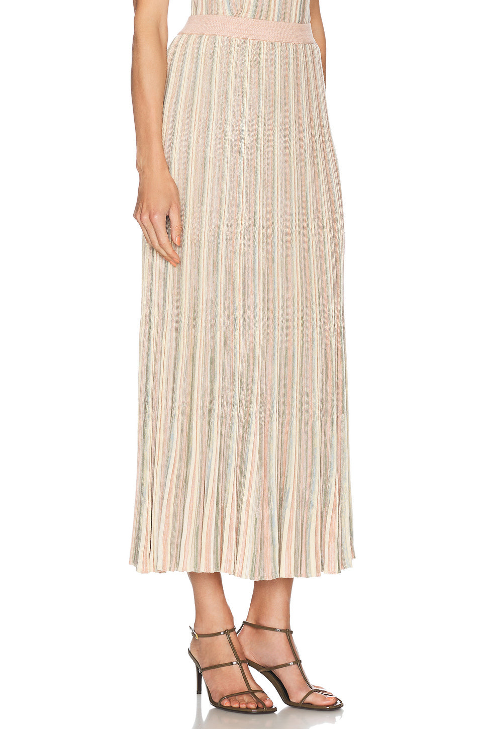Illuminate Mouline Maxi Skirt