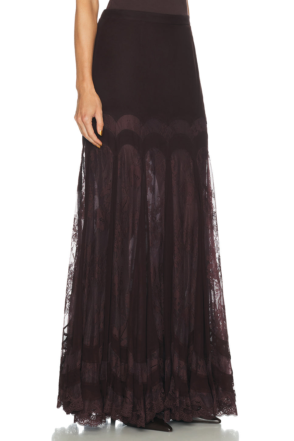 Valiant Panelled Maxi Skirt