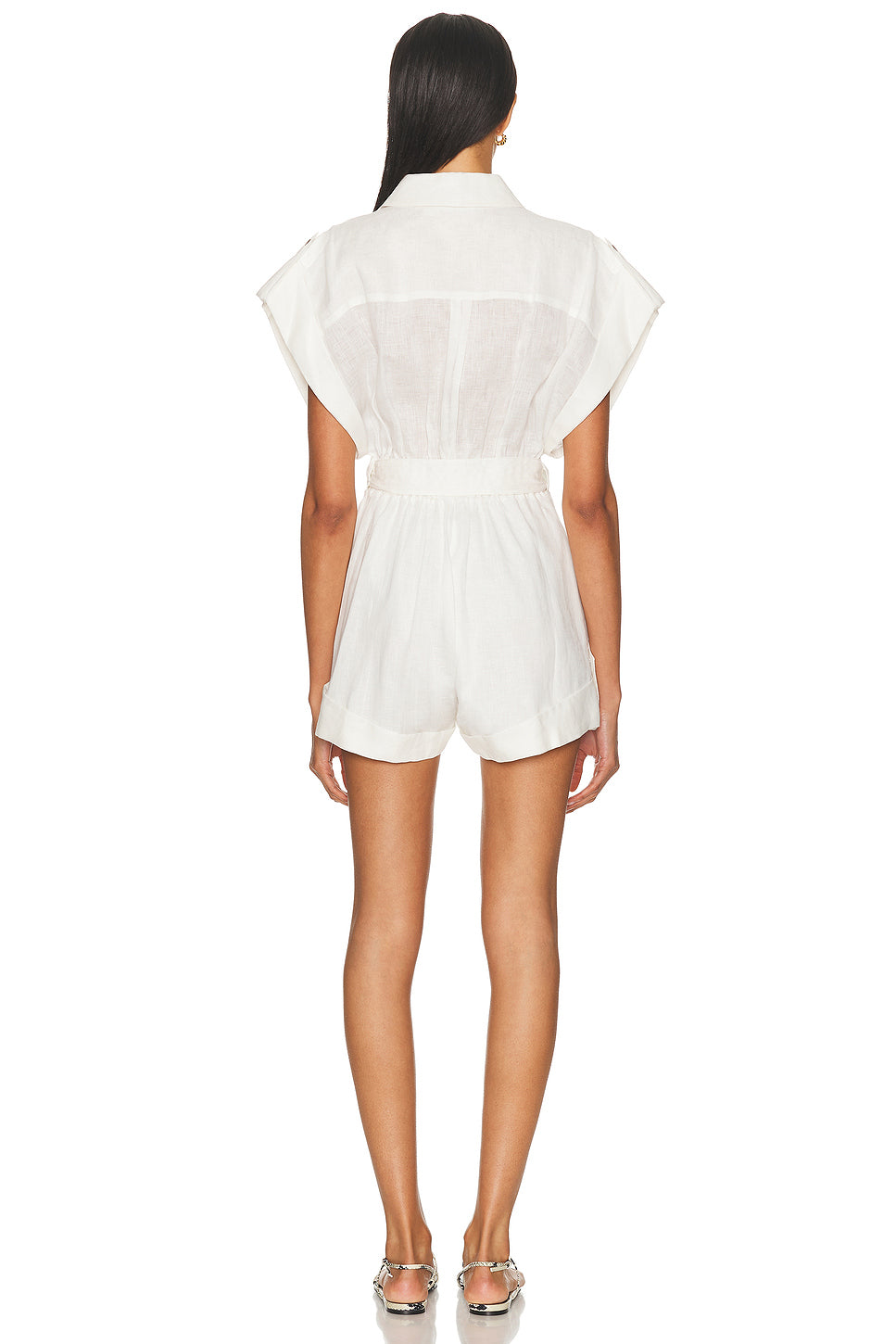 Rhiannon Cuffed Playsuit