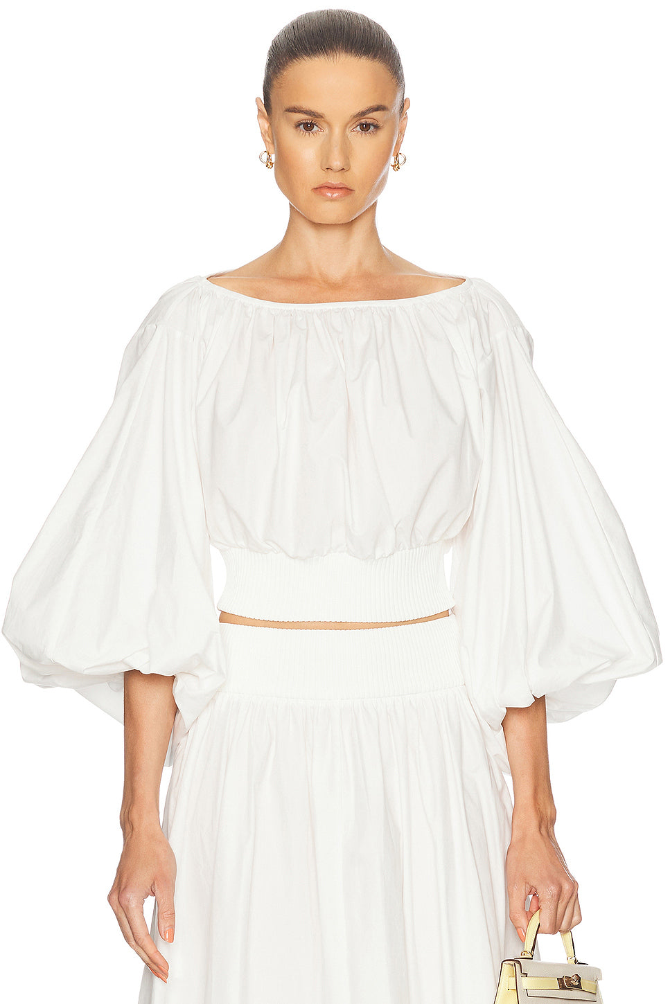 Poplin Bodice Top