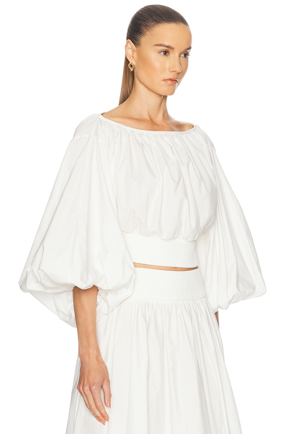 Poplin Bodice Top