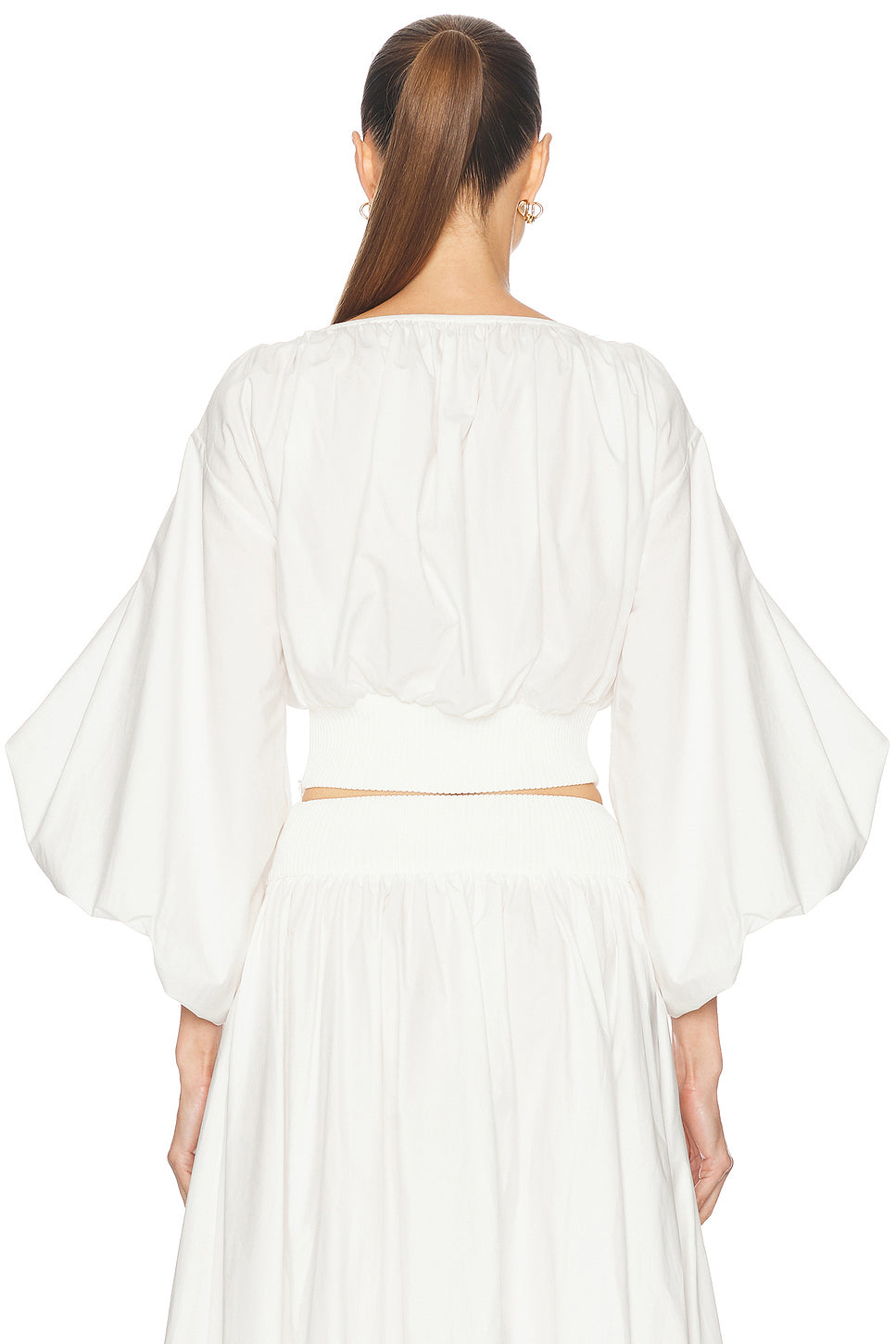 Poplin Bodice Top