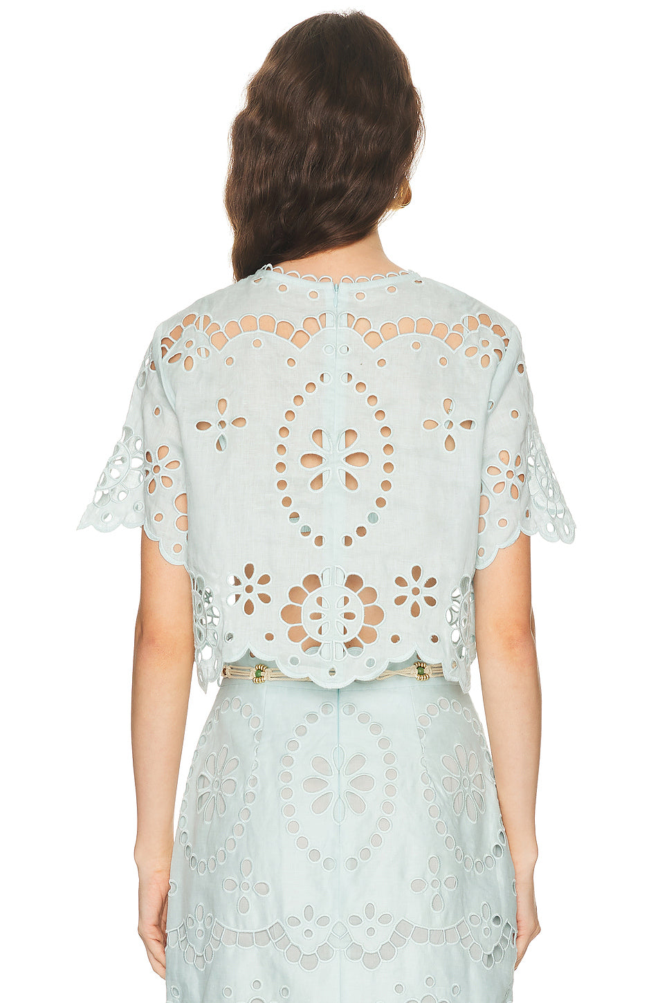 Awaken Embroidered Bodice Top