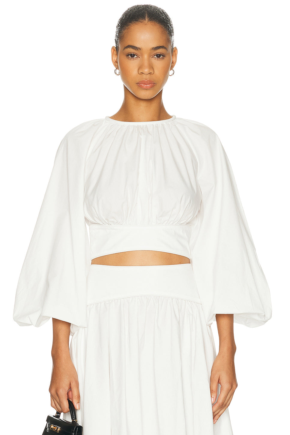 Poplin Billow Top