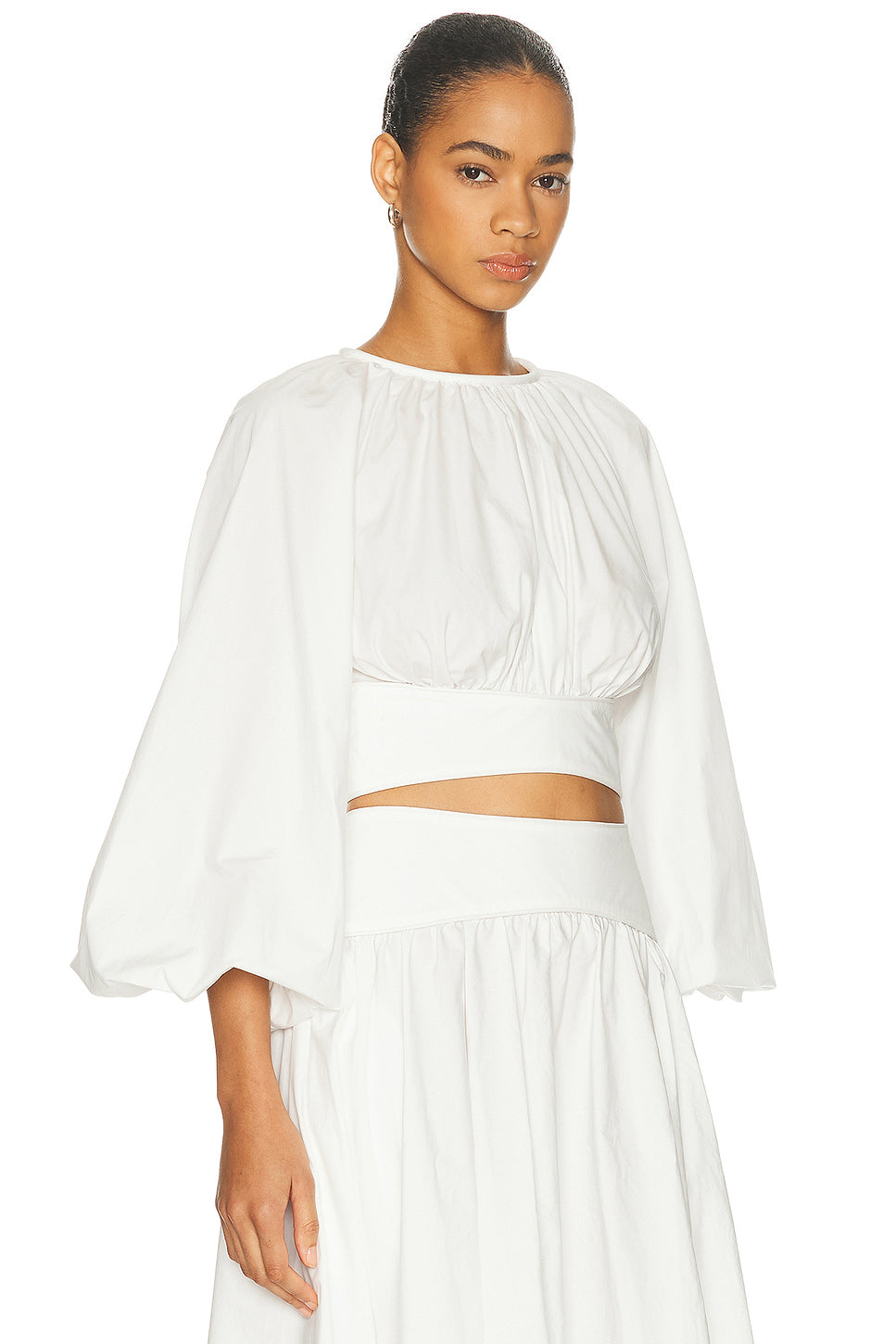Poplin Billow Top