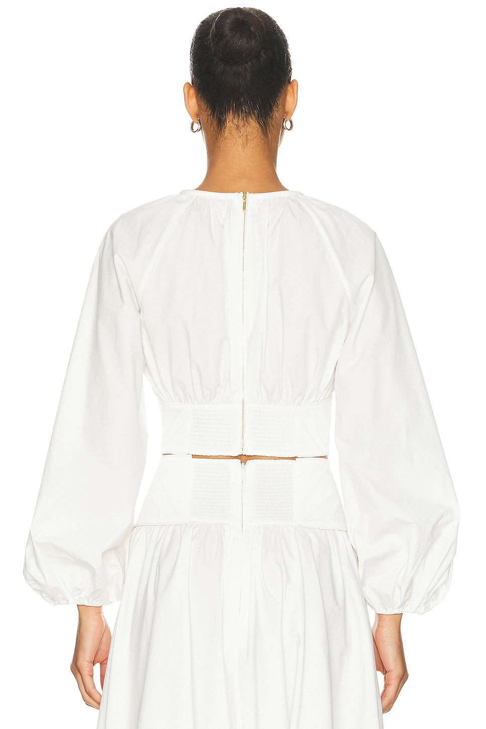 Poplin Billow Top