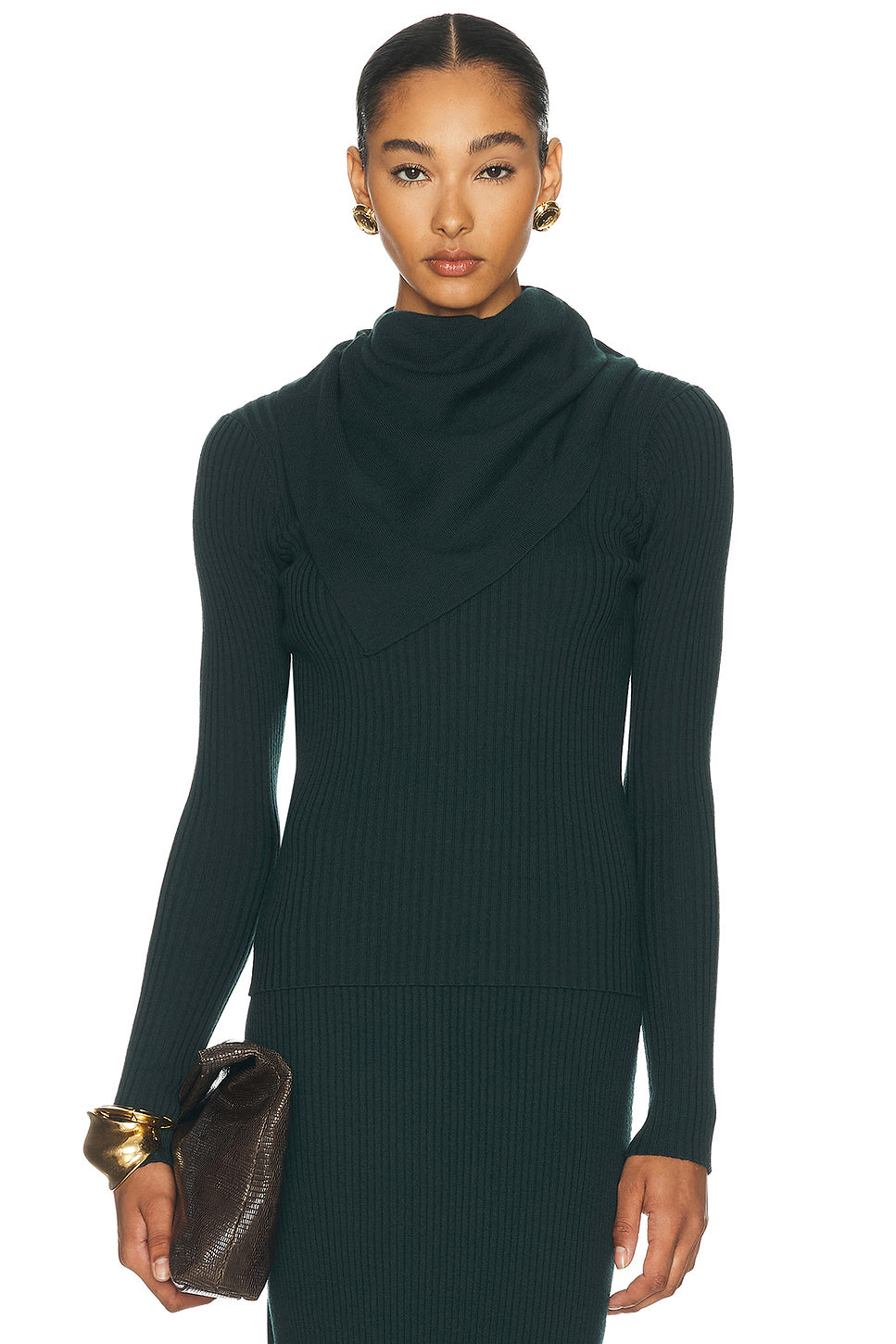 Valiant Merino Scarf Top