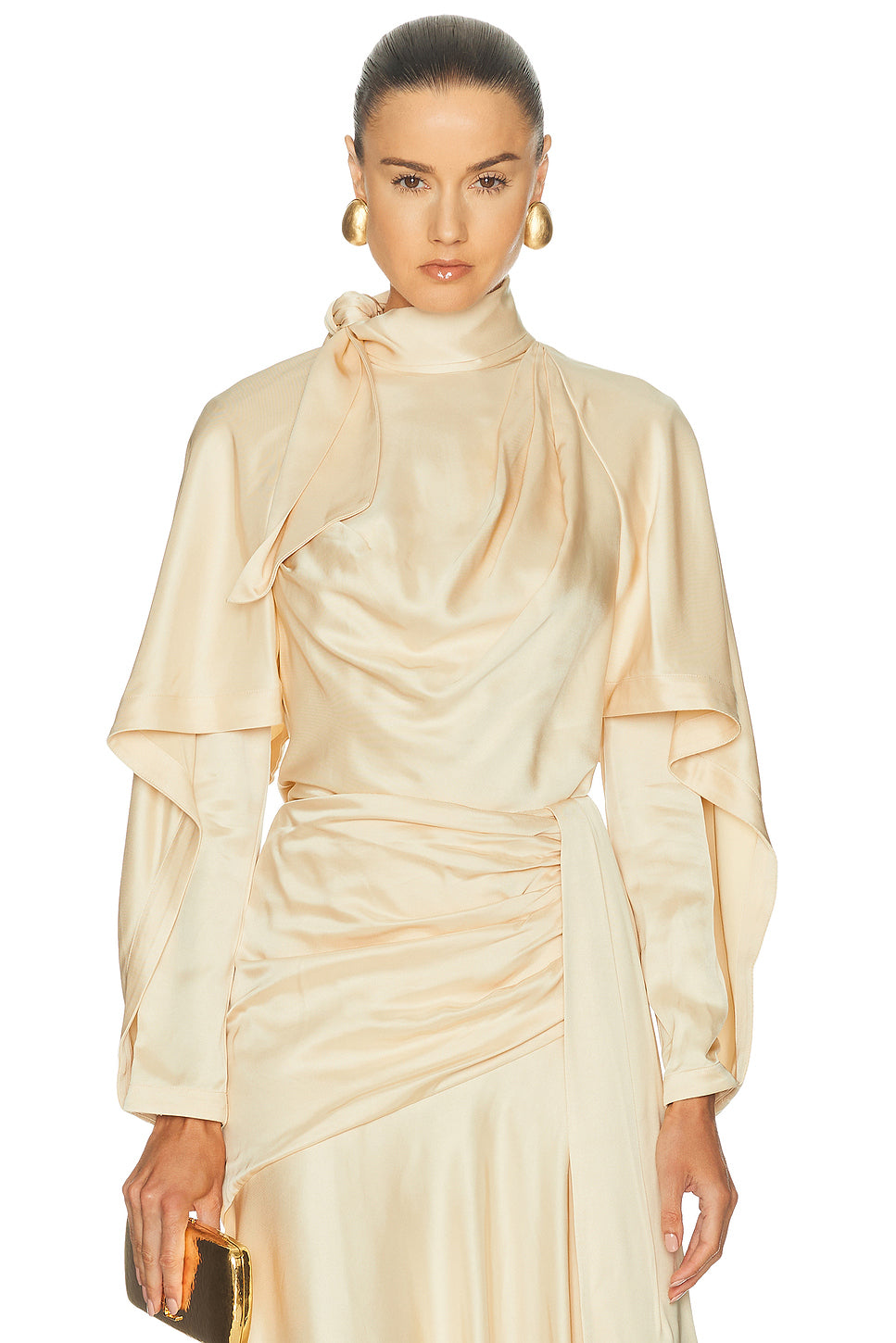 Ascent Draped Blouse