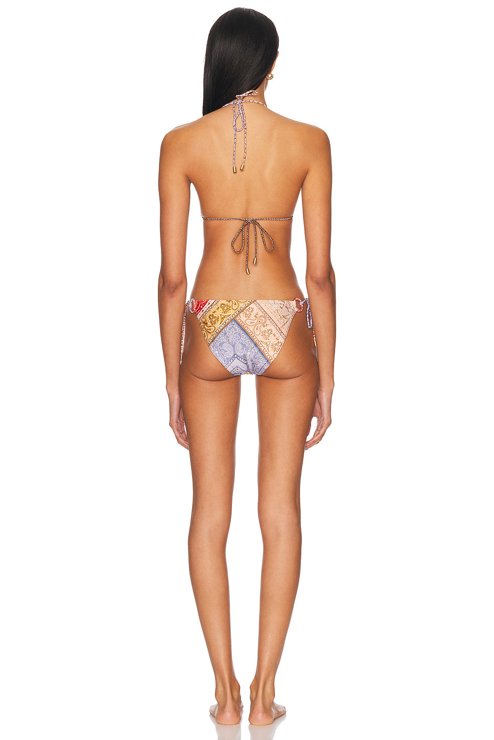 Lucky Ring Tie Bikini Set