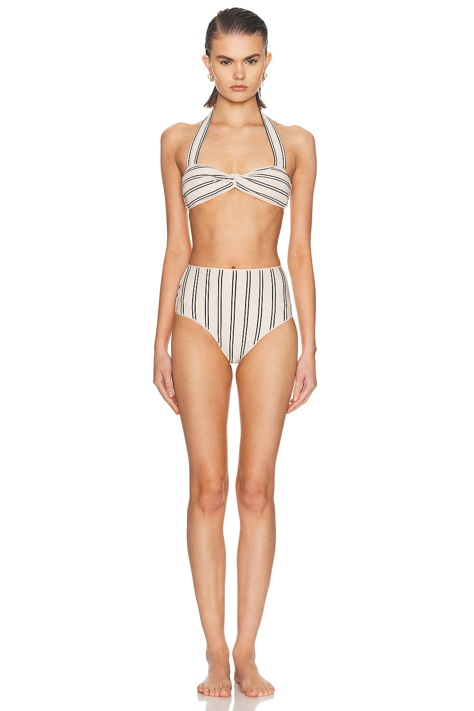 Daylight Twist Knit Bikini Set