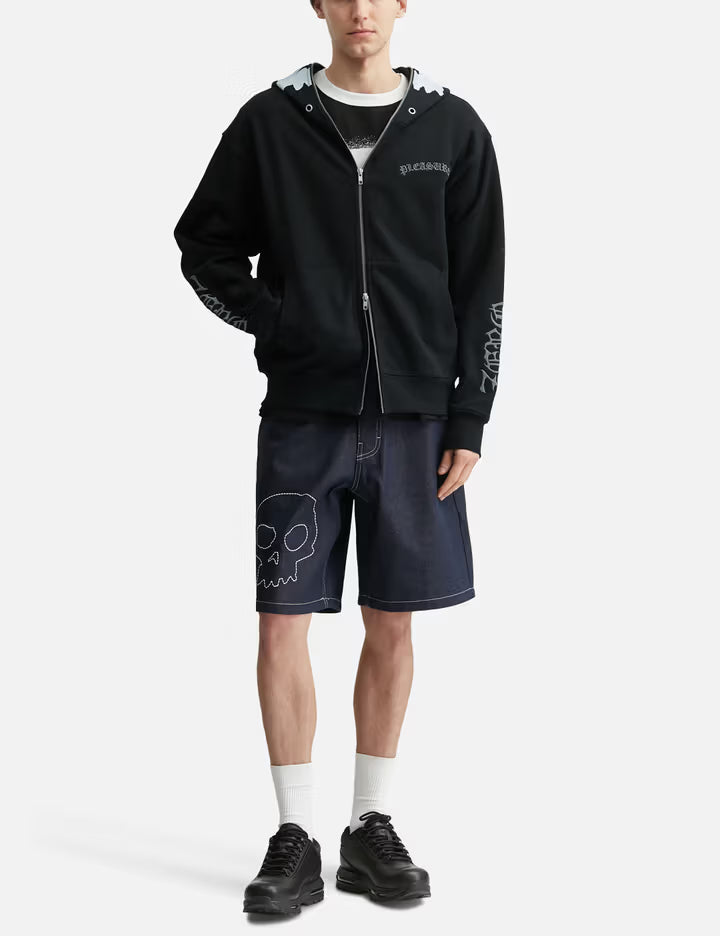 Zero X Pleasures Balaclava Zip Hoodie