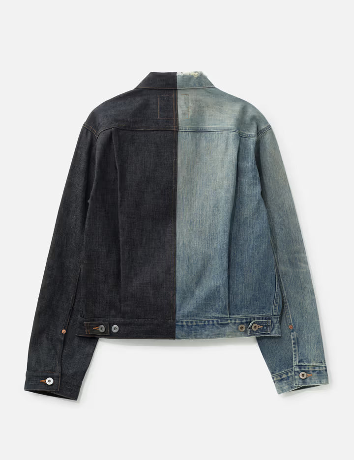Half Aged Denim Jacket