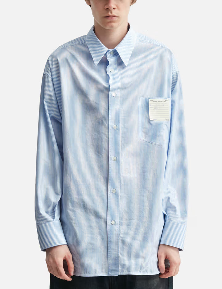 Striped Poplin Shirt