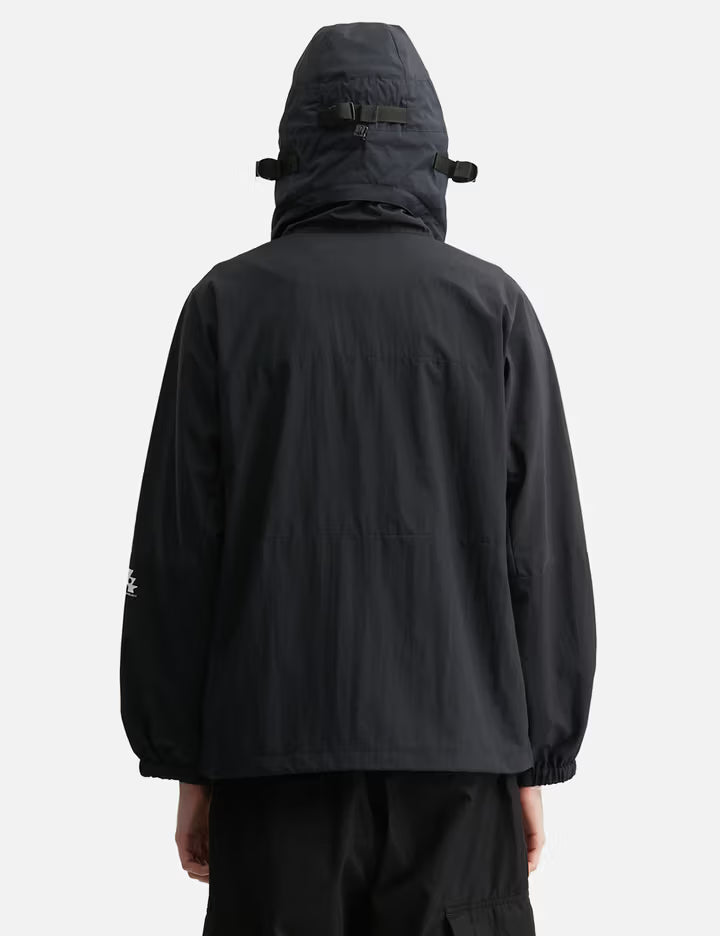 Map Detachable Hooded Jacket