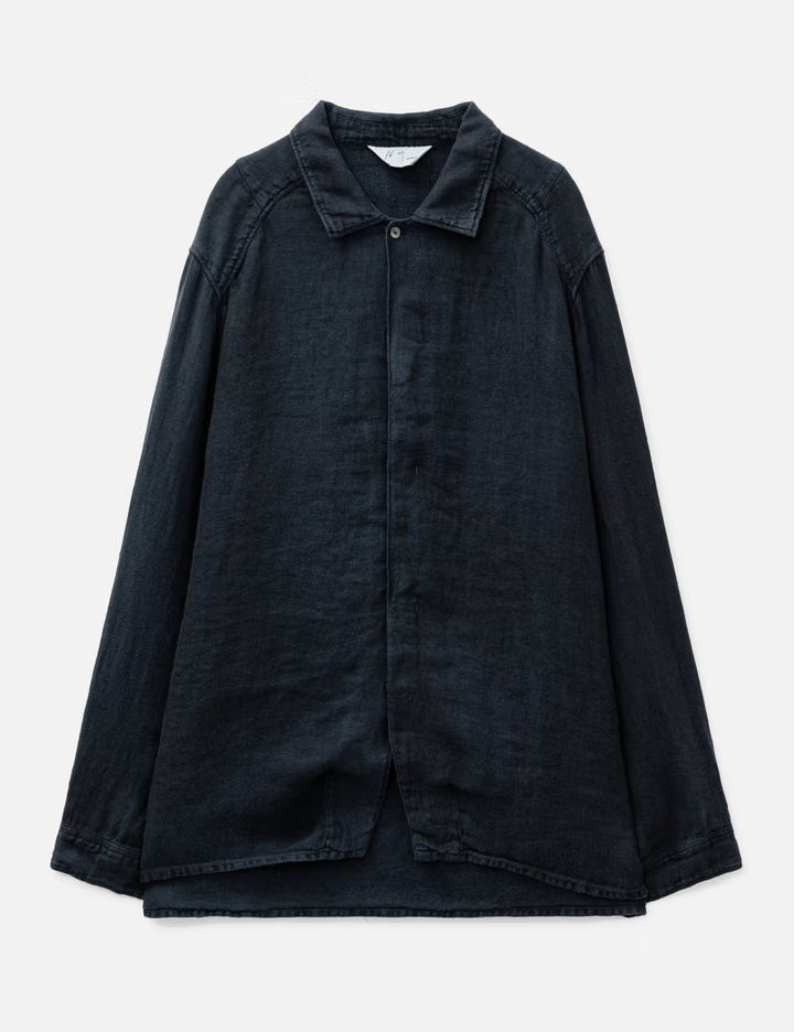 Aging Linen Cross-Line Shirt
