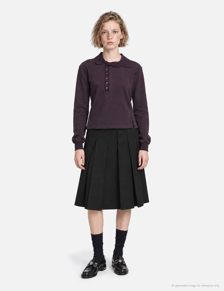 Asymmetric Collar Top