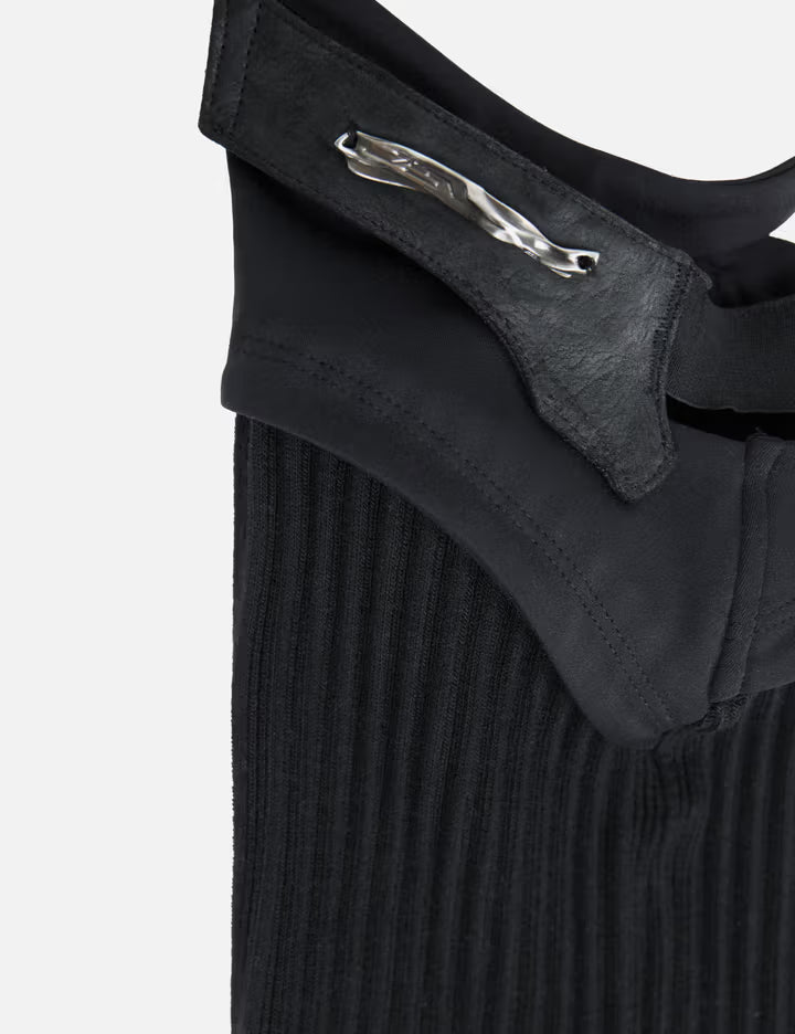 ASYMMETRIC LEG WARMER