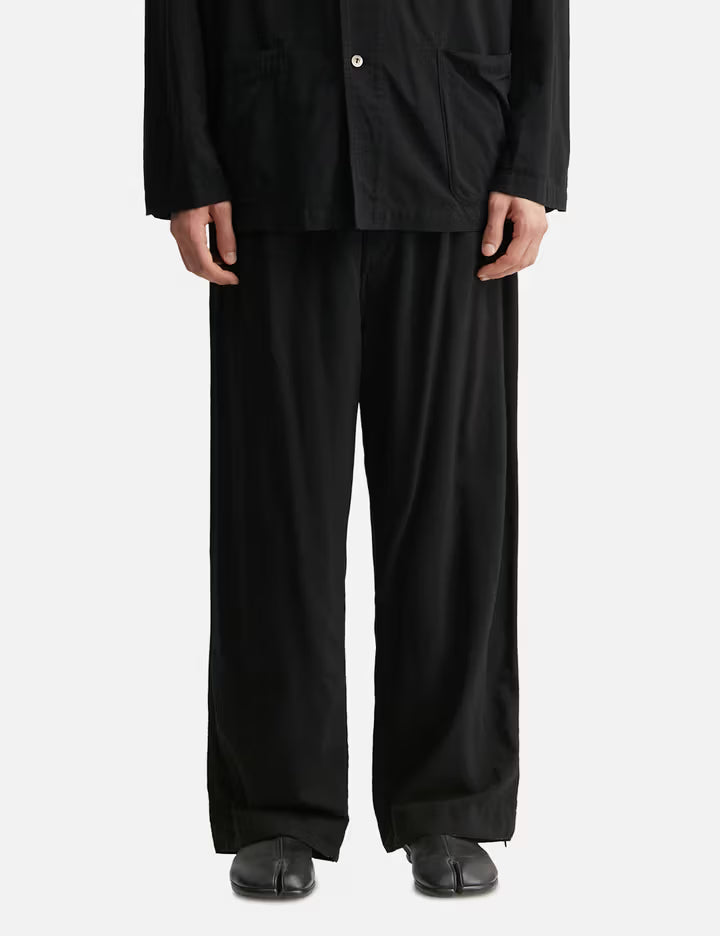 Silk Cotton Nep Work Pants