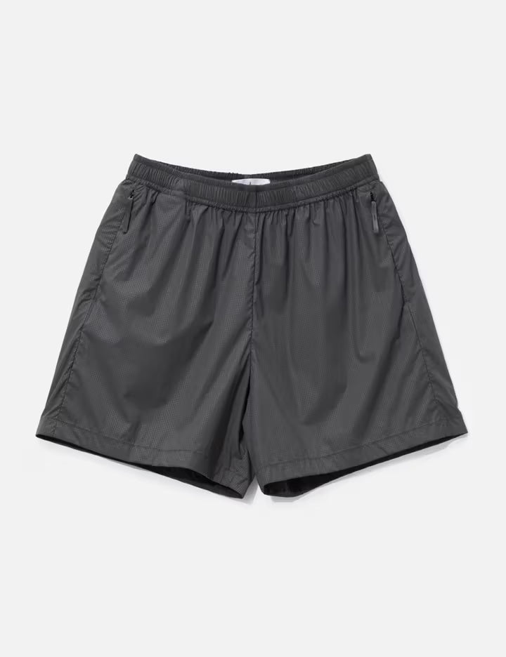 Light Stretch Nylon S.I. Stellina Loose Wide Leg Fit Bermuda Shorts