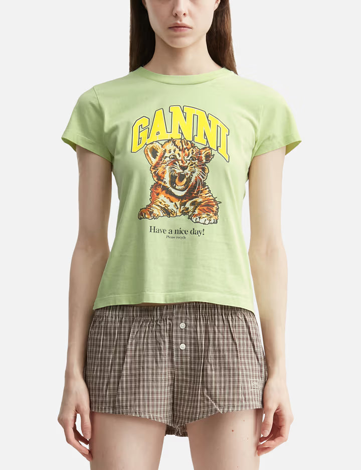 Baby Fit T-Shirt With Tiger