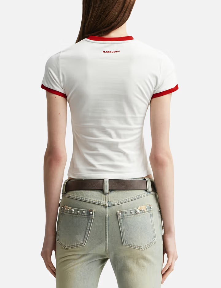 Mark My Gong Printed T-Shirt