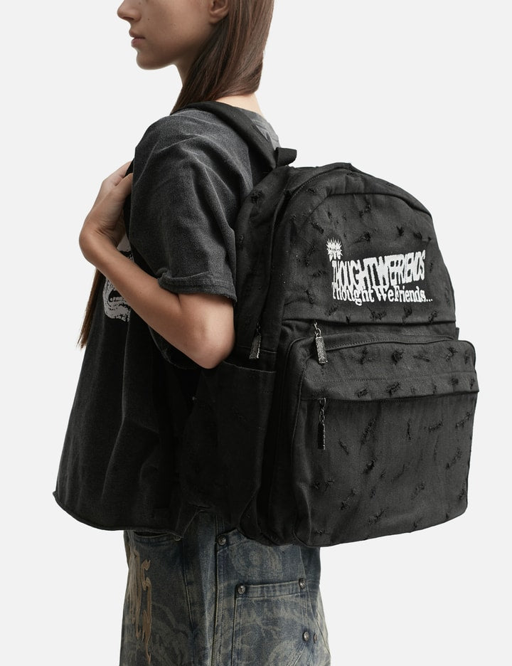 "Dante" Waxed Distressed Backpack