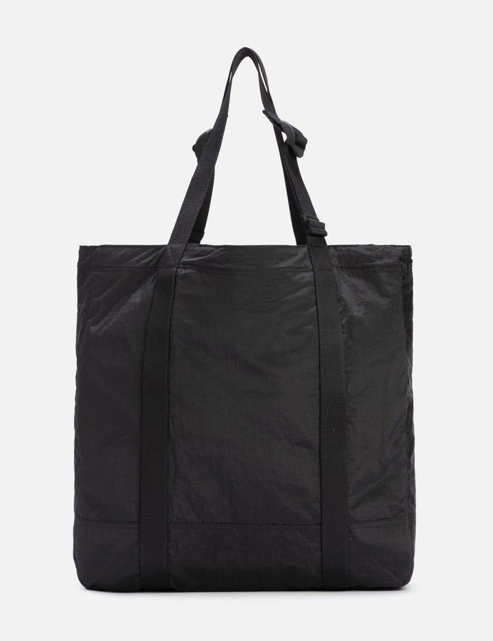 COATED NYLON METAL TOTE BAG