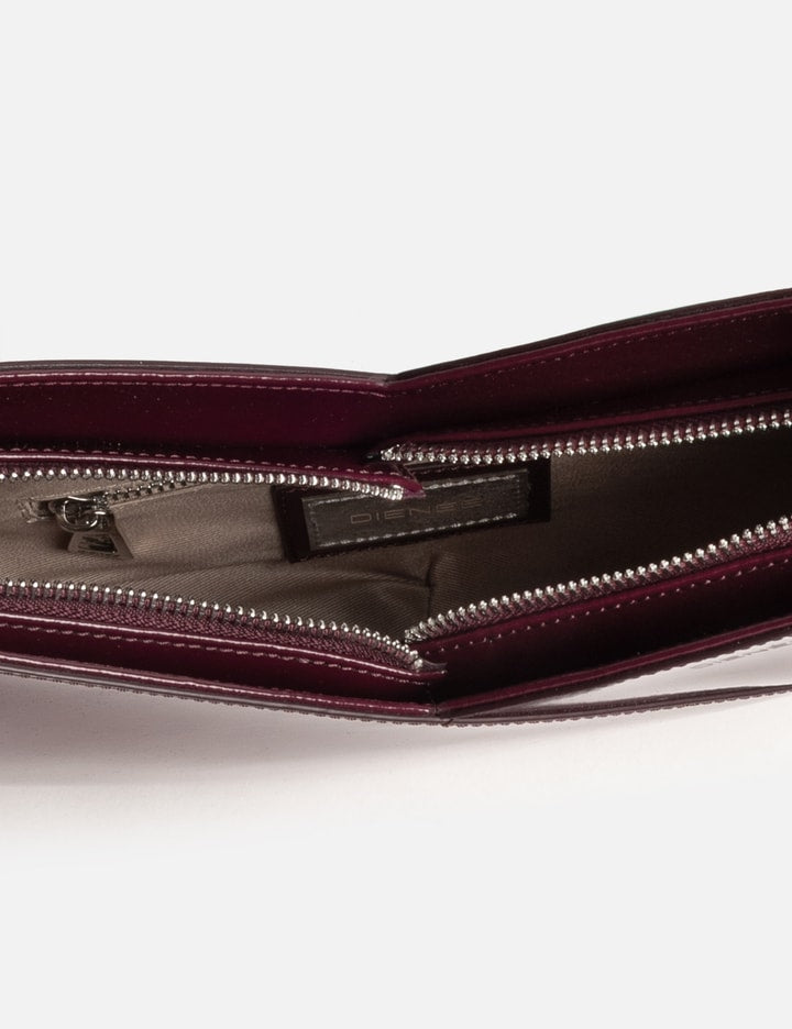 Venere Cube Burgundy Semi Patent Leather