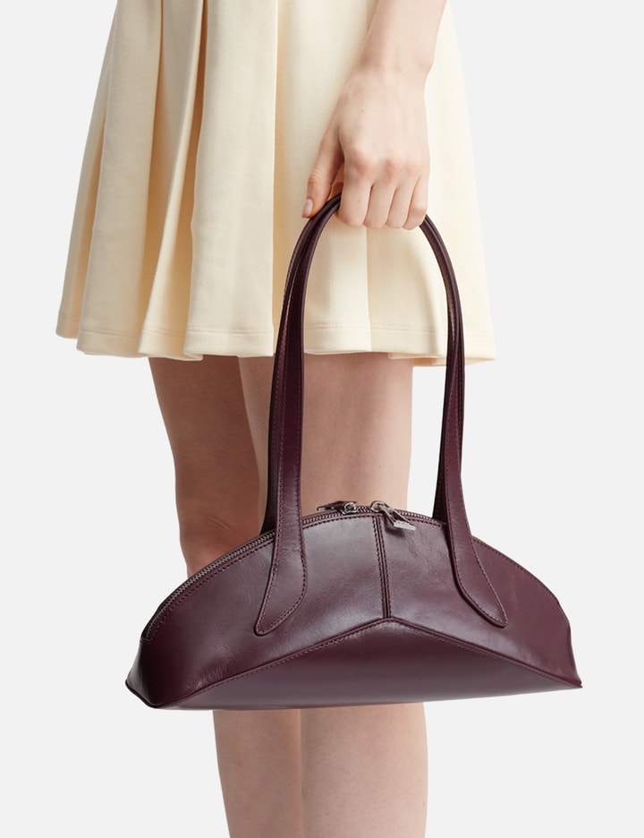 Arco Burgundy Creased Leather