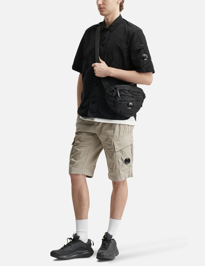 Nylon B Lens Crossbody Pack