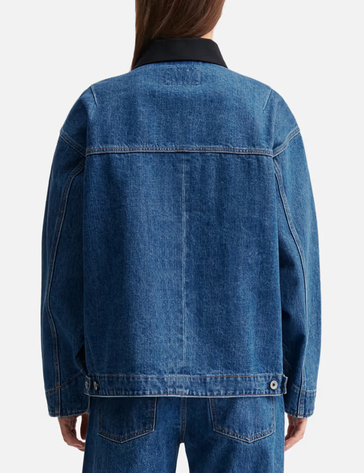 Bandana Embroidery Denim Jacket
