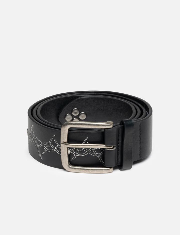 Barbed Wire Studded Belt