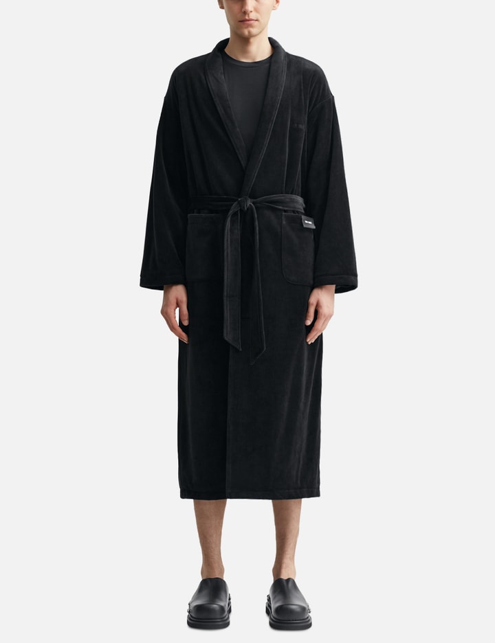 THE ORIGINAL 1 Logo-debossed Bathrobe