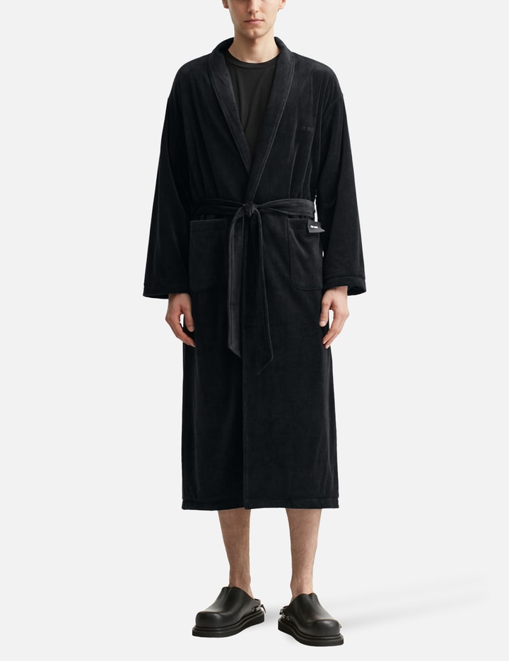 THE ORIGINAL 1 Logo-debossed Bathrobe