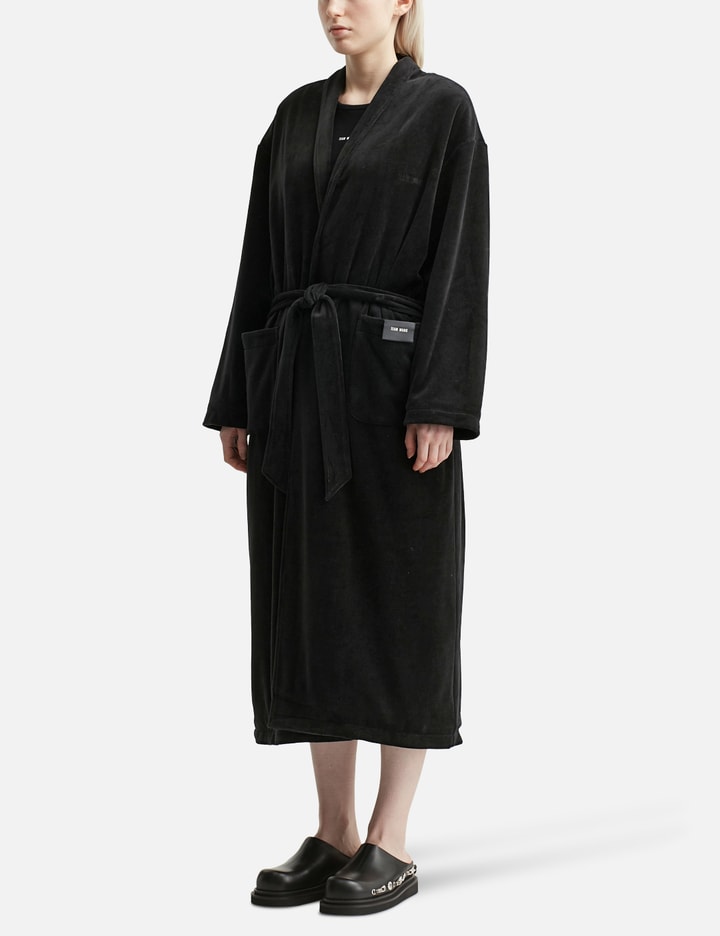 THE ORIGINAL 1 Logo-debossed Bathrobe