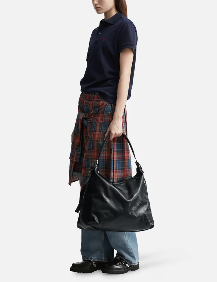 Belted Hobo Bag