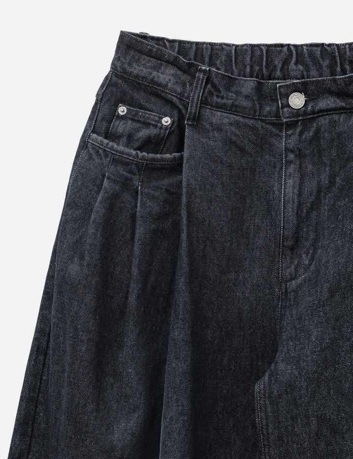 Bias Drape Denim