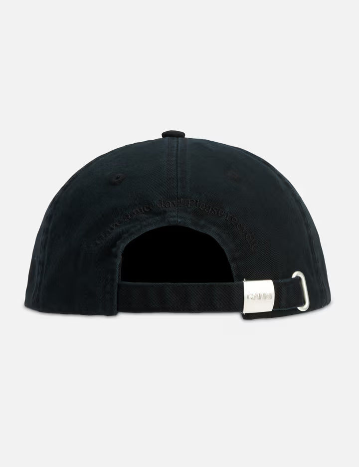 Black Canvas Cap