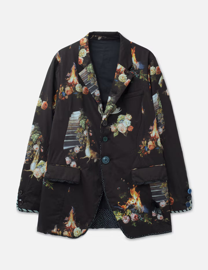UNDERCOVER × Emma Bennett Floral Print Jacket