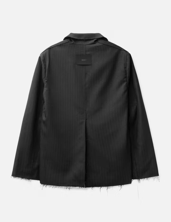 DEINET Rough Cut Detail Blazer