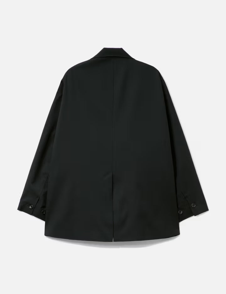 Wool Gabardine City Uniform Tailored Jacket