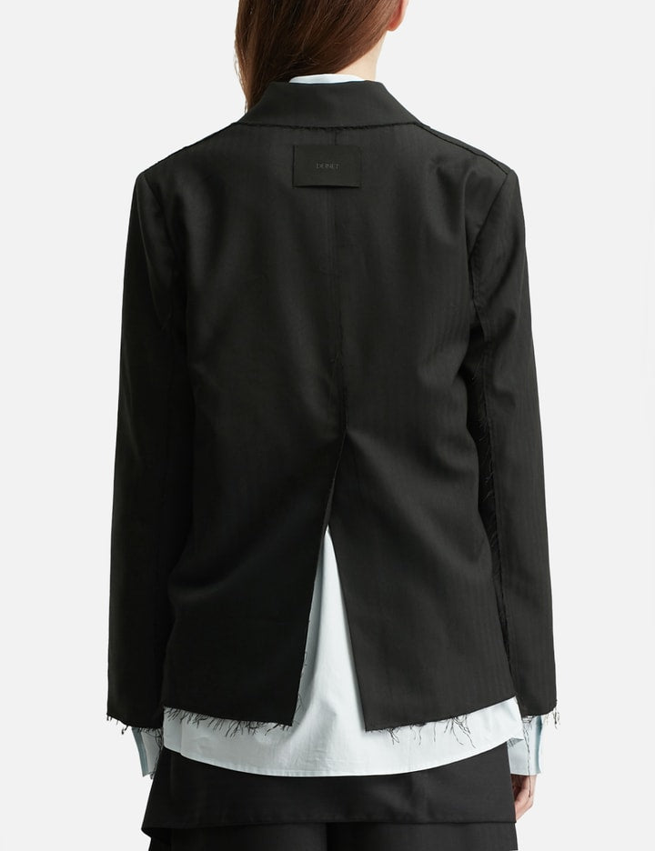 DEINET Rough Cut Detail Blazer