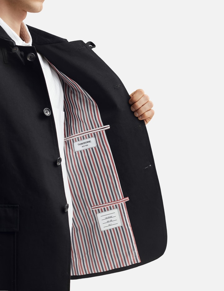 Cotton Canvas Fisherman Shawl Sportcoat