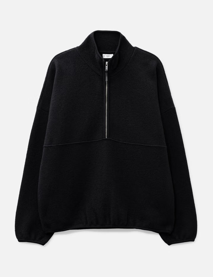Boiled Wool Knit Pullover